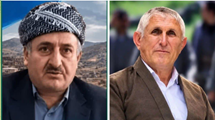 دیدار مدیرکل بنیاد شهید و امور ایثارگران آذربایجان‌ غربی با خانواده‌ های معظم شهیدان ماموستا محمد نزهتی و اسلام کاک درویشی در  پیرانشهر